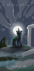 Size: 619x1290 | Tagged: safe, artist:ruthawesome19, imported from derpibooru, queen chrysalis, changedling, changeling, changeling queen, comic, crying, female