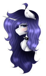 Size: 1033x1681 | Tagged: safe, artist:mauuwde, imported from derpibooru, oc, oc only, oc:chrysalis galaxy, alicorn, pony, bust, female, mare, portrait, simple background, solo, transparent background