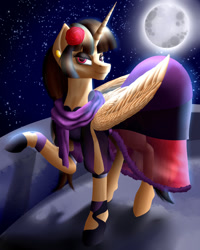 Size: 1024x1280 | Tagged: safe, artist:scalestroke315, imported from derpibooru, oc, oc only, oc:spring beauty, alicorn, pony, alicorn oc, clothes, commission, dress, female, gala dress, solo