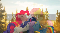 Size: 1920x1080 | Tagged: safe, artist:cloudbringerart, imported from derpibooru, applejack, fluttershy, pinkie pie, rainbow dash, rarity, twilight sparkle, pony, hug, mane six, vector