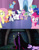 Size: 2550x3300 | Tagged: safe, artist:conthauberger, edit, edited screencap, imported from derpibooru, screencap, applejack, fluttershy, pinkie pie, princess cadance, princess celestia, princess luna, rainbow dash, rarity, shining armor, spike, twilight sparkle, alicorn, dragon, human, the crystalling, comparison, disney, female, male, maleficent, shiningcadance, shipping, sleeping beauty, straight, twilight sparkle (alicorn)