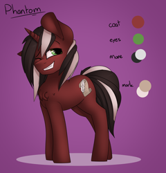 Size: 2308x2408 | Tagged: safe, imported from derpibooru, oc, oc only, oc:phantom, pony, red and black oc, reference sheet