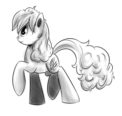 Size: 700x670 | Tagged: dead source, safe, artist:xioade, imported from derpibooru, oc, oc only, pony, monochrome, sketch, solo