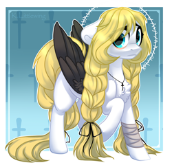 Size: 1564x1500 | Tagged: safe, artist:trickate, imported from derpibooru, oc, oc only, oc:nameless, pony, solo