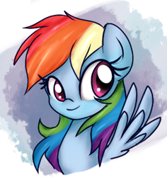 Size: 343x364 | Tagged: safe, artist:danger-dashz, imported from derpibooru, rainbow dash, pegasus, pony, cute, dashabetes, female, mare, solo, spread wings, wings