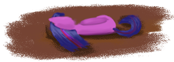 Size: 1050x375 | Tagged: safe, artist:sycreon, imported from derpibooru, twilight sparkle, alicorn, pony, female, lying down, mare, on side, side, sketch, solo, twilight sparkle (alicorn)