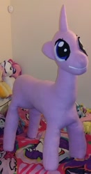 Size: 1229x2340 | Tagged: safe, artist:ponylover88, imported from derpibooru, starlight glimmer, pony, irl, photo, plushie