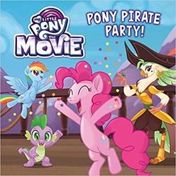Size: 500x500 | Tagged: safe, imported from derpibooru, captain celaeno, pinkie pie, rainbow dash, spike, anthro, dragon, my little pony: the movie, my little pony logo, pirate