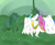 Size: 749x609 | Tagged: safe, artist:php162, imported from derpibooru, princess celestia, princess luna, alicorn, pony, colored, slime