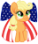 Size: 3001x3523 | Tagged: safe, artist:cloudy glow, artist:cloudyglow, imported from derpibooru, applejack, earth pony, pony, 4th of july, american independence day, amerijack, cute, female, holiday, independence day, jackabetes, simple background, smiling, solo, transparent background, united states