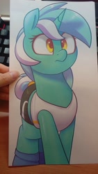 Size: 810x1440 | Tagged: safe, artist:shinodage, imported from derpibooru, lyra heartstrings, pony, cute, irl, lyrabetes, photo, solo