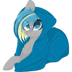 Size: 2048x2048 | Tagged: safe, artist:cinnamontee, imported from derpibooru, oc, oc only, oc:wild seeker, pony, blanket, chest fluff, cute, high res, male, prone, simple background, smiling, solo, stallion, transparent background