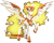 Size: 1018x807 | Tagged: safe, artist:celestial-biohazard, imported from derpibooru, daybreaker, alicorn, pony, a royal problem, female, grin, raised hoof, simple background, smiling, solo, spread wings, transparent background, wings