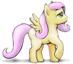 Size: 421x373 | Tagged: safe, artist:robotwo, imported from derpibooru, fluttershy, pony