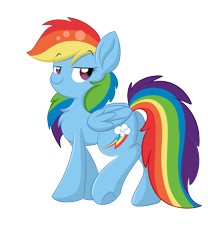 Size: 5000x6000 | Tagged: safe, artist:meowmavi, imported from derpibooru, rainbow dash, pony, absurd resolution, backwards cutie mark, chest fluff, female, simple background, smiling, smirk, solo, transparent background, underhoof