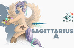 Size: 1558x1012 | Tagged: safe, artist:php102, deleted from derpibooru, imported from derpibooru, oc, oc only, oc:sagittarius a, horse, pegasus, pony, female, god, mother, original character do not steal, project:zaldia mavi, sagittarius a