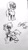 Size: 1836x3264 | Tagged: safe, artist:binkyt11, derpibooru exclusive, imported from derpibooru, starlight glimmer, sunburst, pony, unicorn, female, male, mare, monochrome, signature, stallion, sunburst's cloak, sunburst's robe, traditional art