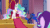 Size: 600x338 | Tagged: safe, edit, edited screencap, imported from derpibooru, screencap, princess celestia, princess luna, starlight glimmer, pony, a royal problem, animated, caption, female, gif, meme