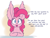 Size: 2000x1500 | Tagged: safe, artist:heir-of-rick, imported from derpibooru, pinkie pie, pony, ama, colored sketch, dialogue, female, impossibly large ears, solo
