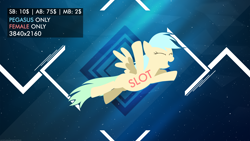 Size: 3840x2160 | Tagged: safe, artist:lilystilson, imported from derpibooru, oc, oc only, pegasus, pony, 4k, 4k resolution, 4k wallpaper, abstract background, after effects, base, commission, eyelashes, female, high res, hooves, lineless, mare, open mouth, short, solo, spread wings, vector, wallpaper, wings, your character here