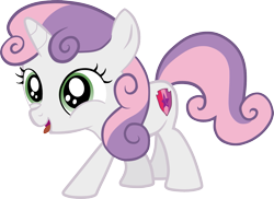 Size: 1284x933 | Tagged: safe, artist:fillerartist, imported from derpibooru, sweetie belle, pony, .svg available, female, silly, simple background, solo, svg, tongue out, transparent background, vector