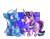 Size: 2300x1800 | Tagged: safe, artist:pinetreequeen, imported from derpibooru, starlight glimmer, trixie, pony, unicorn, cape, clothes, duo, female, lesbian, mare, shipping, startrix, trixie's cape