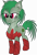 Size: 4063x6009 | Tagged: safe, artist:deyrasd, imported from derpibooru, oc, oc only, computer virus pony, pony, absurd resolution, computer virus, petya, ponified, simple background, solo, transparent background, vector