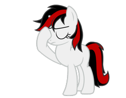 Size: 900x700 | Tagged: safe, artist:age3rcm, imported from derpibooru, oc, oc only, oc:blackjack, pony, unicorn, fallout equestria, blank flank, female, mare, simple background, solo, transparent background, vector