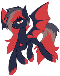 Size: 1385x1752 | Tagged: safe, artist:aegann, imported from derpibooru, oc, oc only, bat pony, pony, simple background, solo, transparent background