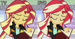 Size: 1835x960 | Tagged: safe, imported from derpibooru, screencap, sunset shimmer, equestria girls, mirror magic, spoiler:eqg specials, comparison, you had one job