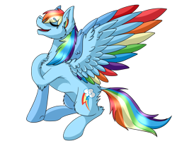 Size: 1500x1200 | Tagged: safe, artist:lastbutnotalise, imported from derpibooru, rainbow dash, pegasus, pony, female, mare, simple background, solo, transparent background