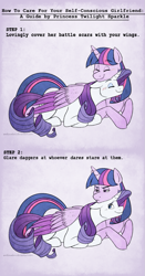 Size: 751x1428 | Tagged: safe, artist:arcticwaters, imported from derpibooru, rarity, twilight sparkle, alicorn, pony, unicorn, fanfic:the enchanted library, female, lesbian, rarilight, shipping