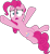 Size: 1939x2113 | Tagged: safe, artist:frownfactory, imported from derpibooru, pinkie pie, earth pony, pony, fame and misfortune, .svg available, blue eyes, female, pink hair, pink mane, pink tail, simple background, solo, svg, transparent background, vector