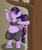 Size: 1000x1200 | Tagged: safe, artist:andelai, imported from derpibooru, twilight sparkle, alicorn, semi-anthro, arm hooves, belly, belly button, bipedal, bra on pony, chubby, clothes, compression shorts, cycling shorts, drinking, fat, female, plump, rock, solo, sports bra, tree, twilard sparkle, twilight sparkle (alicorn), wide hips, workout outfit