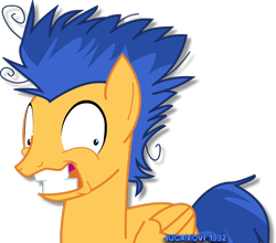 Size: 1600x1405 | Tagged: safe, artist:jucamovi1992, imported from derpibooru, flash sentry, pegasus, pony, lesson zero, alone, best boi, flash snaptry, funny face, hi girls, male, simple background, smiling, solo, stallion, transparent background, vector, wings