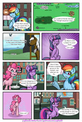 Size: 1200x1800 | Tagged: safe, artist:yogfan, imported from derpibooru, pinkie pie, rainbow dash, twilight sparkle, alicorn, pony, comic:but i do now, comic, crossover, epona, the legend of zelda, twilight sparkle (alicorn)