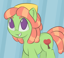 Size: 1285x1164 | Tagged: safe, artist:treekickerdraws, imported from derpibooru, tree hugger, earth pony, pony, female, mare, solo