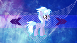 Size: 3840x2160 | Tagged: safe, artist:laszlvfx, artist:silentmatten, edit, imported from derpibooru, cloudchaser, pegasus, pony, female, high res, mare, solo, wallpaper, wallpaper edit