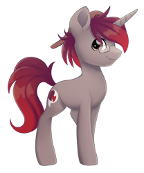 Size: 1598x1925 | Tagged: safe, artist:scarlet-spectrum, imported from derpibooru, oc, oc only, oc:linkin, pony, unicorn, commission, glasses, hat, looking at you, male, simple background, smiling, solo, stallion, transparent background