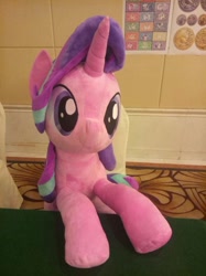 Size: 500x667 | Tagged: safe, artist:nekokevin, imported from derpibooru, starlight glimmer, pony, unicorn, series:nekokevin's glimmy, china ponycon, irl, life size, photo, plushie