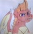 Size: 1024x1053 | Tagged: safe, artist:evergreen-gemdust, imported from derpibooru, garble, dragon, bust, male, portrait, solo, traditional art