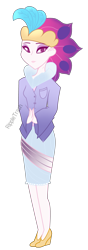 Size: 1456x4144 | Tagged: safe, artist:rippletrash, imported from derpibooru, queen novo, equestria girls, my little pony: the movie, clothes, equestria girls-ified, female, high heels, looking at you, shoes, simple background, smiling, solo, transparent background