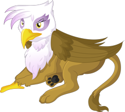 Size: 3500x3116 | Tagged: safe, artist:theshadowstone, imported from derpibooru, gilda, griffon, female, paw pads, paws, resting, simple background, solo, transparent background, underpaw