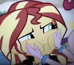 Size: 3450x3024 | Tagged: safe, imported from derpibooru, screencap, pinkie pie, sunset shimmer, equestria girls, mirror magic, spoiler:eqg specials, faic