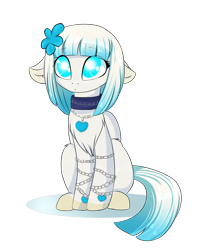 Size: 2384x2798 | Tagged: safe, artist:little-sketches, imported from derpibooru, oc, oc only, pony, chest fluff, commission, cute, female, floppy ears, mare, simple background, sitting, solo, transparent background