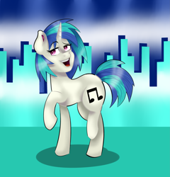 Size: 3153x3281 | Tagged: safe, artist:rdstartie, imported from derpibooru, dj pon-3, vinyl scratch, pony, unicorn, digital art, female, jamming out, music