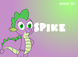 Size: 1900x1400 | Tagged: safe, artist:crazautiz, imported from derpibooru, spike, dragon, wallpaper