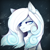 Size: 2000x2000 | Tagged: safe, artist:ritter, imported from derpibooru, oc, oc only, oc:snowdrop, pegasus, pony, bust, chest fluff, ear fluff, explicit source, female, looking at you, mare, night, older, older snowdrop, sitting, snow, snowfall, solo, windswept mane, winter