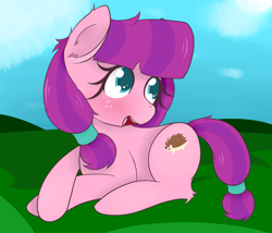 Size: 1400x1200 | Tagged: safe, artist:zlight, imported from derpibooru, lily longsocks, earth pony, pony, adorasocks, cute, female, lilydorable, simple background, solo