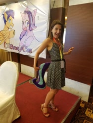 Size: 900x1200 | Tagged: safe, imported from derpibooru, flash sentry, starlight glimmer, human, canton cn bronycon, china ponycon, irl, irl human, kelly sheridan, photo